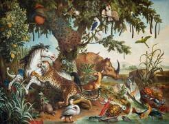 Le Cheval rayé (Alexandre-François Desportes) - Muzeo.com