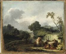 Le Colin-maillard (Jean-Honoré Fragonard) - Muzeo.com