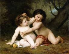Le combat (William Bouguereau) - Muzeo.com