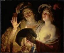 Le Duo (Gerrit van Honthorst) - Muzeo.com