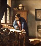 Le géographe (Johannes Vermeer) - Muzeo.com