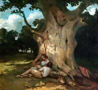 Le grand chêne (Gustave Courbet) - Muzeo.com