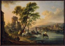 Le gué (Jean-Baptiste Lallemand) - Muzeo.com