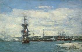 Le Havre (Eugène Boudin) - Muzeo.com