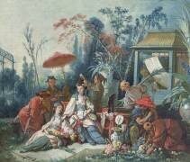 Le Jardin chinois (François Boucher) - Muzeo.com