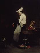 Le jeune cuisinier (Théodule Ribot) - Muzeo.com
