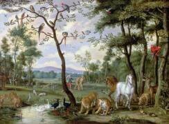 Le paradis terrestre (Jan Brueghel le Jeune) - Muzeo.com
