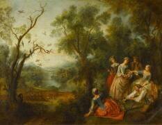 Le Printemps (Nicolas Lancret) - Muzeo.com
