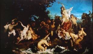 Le triomphe d'Ariane (Hans Makart) - Muzeo.com
