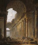 Le Vieux Temple (Hubert Robert) - Muzeo.com