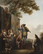 Le violoneux (Louis-Joseph Watteau de Lille) - Muzeo.com