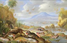 L'élément de l'eau (Jan van Kessel) - Muzeo.com
