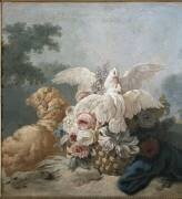 Les colombes (Jean-Baptiste Huet) - Muzeo.com