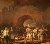 Les flagellants (Francisco de Goya) - Muzeo.com