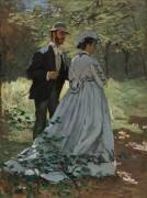 Les Promeneurs (Claude Monet) - Muzeo.com
