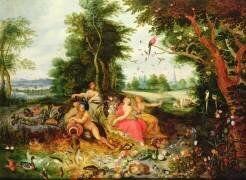 Les quatre éléments (Jan van Kessel) - Muzeo.com