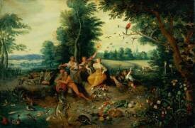 Les quatre éléments (Jan Brueghel le Jeune) - Muzeo.com