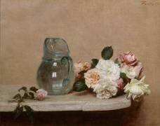 Les Roses (Henri Fantin-Latour) - Muzeo.com
