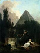 L'esprit du tombeau (Hubert Robert) - Muzeo.com