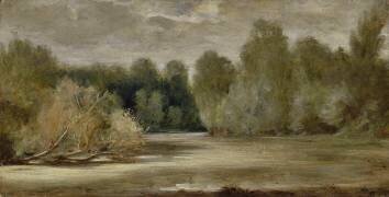 L'Etang (Eugène Delacroix) - Muzeo.com