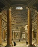 L'intérieur du Panthéon (Giovanni Paolo Pannini) - Muzeo.com