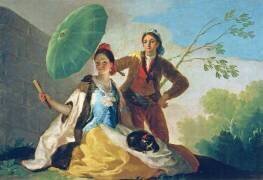L'ombrelle (Francisco de Goya) - Muzeo.com