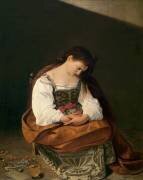 Madeleine repentante (Le Caravage) - Muzeo.com