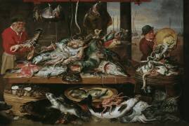 Marché aux poissons (Frans Snyders) - Muzeo.com