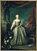 Marie-Thérèse-Raphaëlle, Infante d'Espagne, Dauphine de France en 1745 (1726-1746) (Louis Tocque) - Muzeo.com