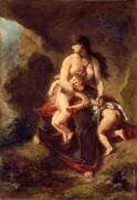 Médée furieuse (Eugène Delacroix) - Muzeo.com
