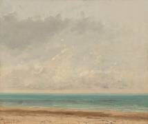 Mer calme (Gustave Courbet) - Muzeo.com