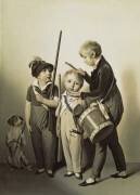 Mes petits soldats (Louis-Léopold Boilly) - Muzeo.com