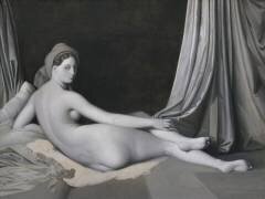 Odalisque en grisaille (Jean-Auguste-Dominique Ingres) - Muzeo.com
