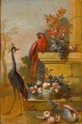 Oiseaux et fruits (anonyme) - Muzeo.com