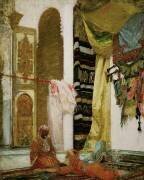 Patio à Tanger (Henri Regnault) - Muzeo.com