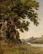 Paysage (Henri Joseph Harpignies) - Muzeo.com