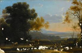 Paysage (Claude Gellée) - Muzeo.com