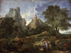 Paysage avec Polyphème (Nicolas Poussin) - Muzeo.com