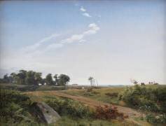 Paysage de Zélande (Johan Thomas Lundbye) - Muzeo.com