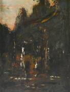 Paysage. Ebauche (Gustave Moreau) - Muzeo.com