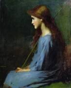 Petite bergère (Jean-Jacques Henner) - Muzeo.com