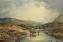 Pont sur l'Usk (Joseph Mallord William Turner) - Muzeo.com