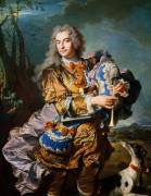 Portrait du président Gaspard de Gueidan en joueur de musette (Hyacinthe Rigaud) - Muzeo.com