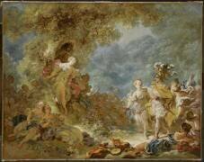 Renaud et Armide (Jean-Honoré Fragonard) - Muzeo.com