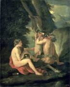 Satyre et nymphe (Nicolas Poussin) - Muzeo.com