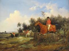 Scène de chasse (Bernard Edouard Swebach) - Muzeo.com