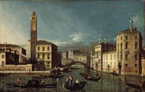 Scène du canal (Canaletto) - Muzeo.com