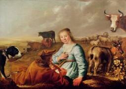 Scène pastorale (Albert Cuyp) - Muzeo.com