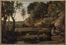 Site d'Italie (Jean-Baptiste Camille Corot) - Muzeo.com