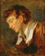 Tête d'un jeune homme (Jean-Honoré Fragonard) - Muzeo.com